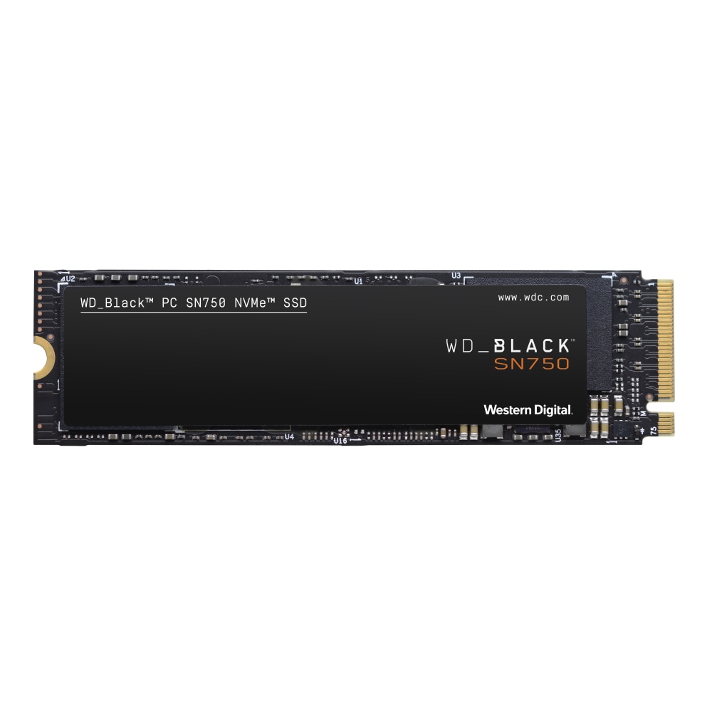 Western Digital WD_BLACK SN750 NVMe SSD, 2TB, Black
