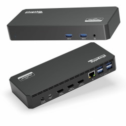Plugable USB C Triple Display Docking Station with Laptop Charging,  - UD3900PDZ