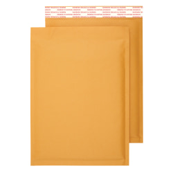 Office Depot® Brand Self-Sealing Bubble Mailers, Size 5, 10 1/2" x 15", Pack Of 12