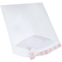 Partners Brand White Self-Seal Bubble Mailers, #4, 9 1/2" x 14 1/2", Pack Of 100
