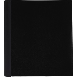 Office Depot® Brand Stellar Notebook With Spine Cover, 8-1/2" x 11", 5 Subject, College Ruled, 200 Sheets, Black
