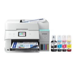 Epson EcoTank ET-4950 Wireless All-in-One Color Supertank Printer - White